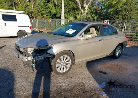 2013 Honda Accord Ex from USA, damaged, VIN 1HGCR2F7XDA249622
